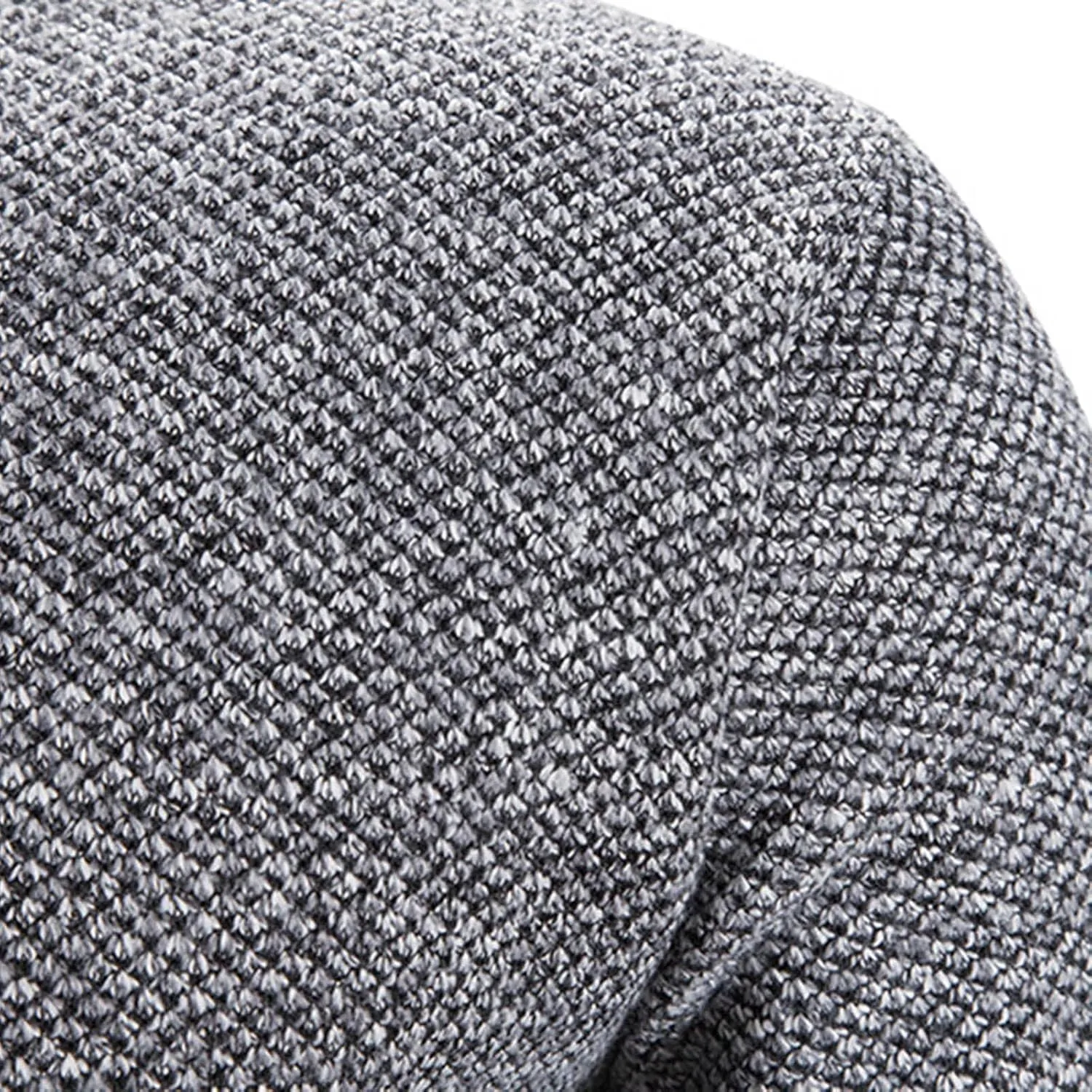 Slim Fit Polos Sweaters for Men Three Quarter Zipper Long Sleeve Sweater Turtleneck Pullover Jumper Tops Knitted Top