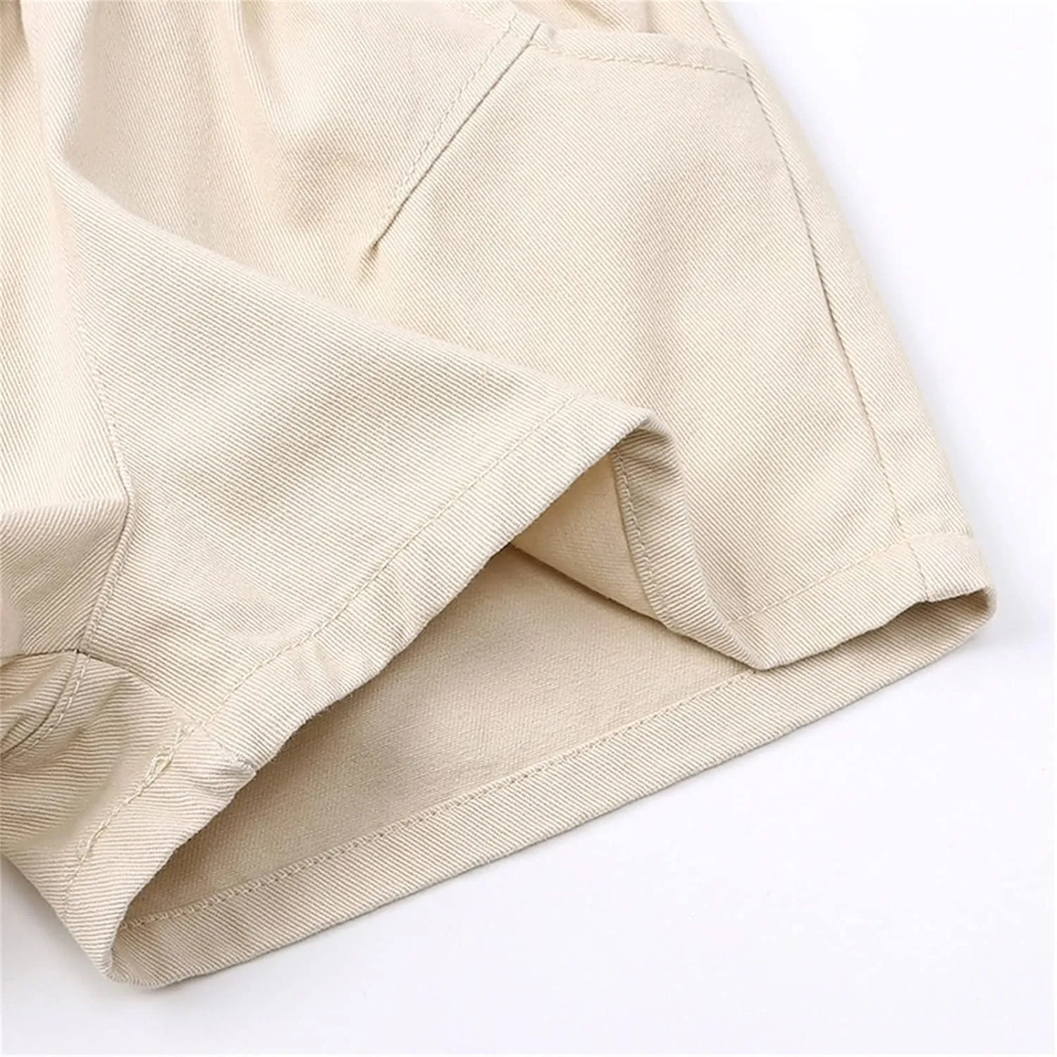 Toddler Boys Shorts French Terry Girls Cotton Shorts with Drawstring Casual Elastic Waist Pants Summer Clothes