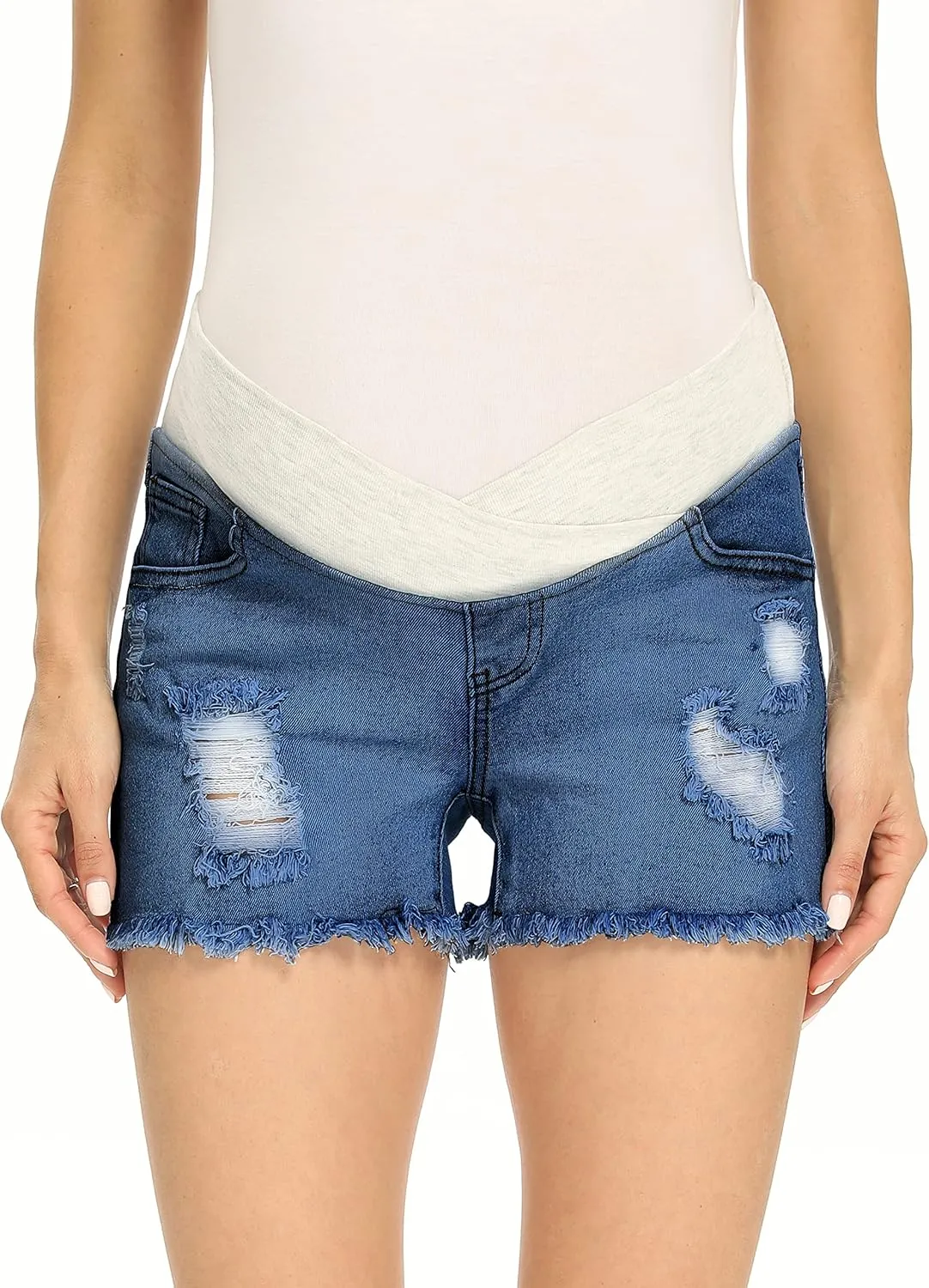 V VOCNI womens Denim Shorts