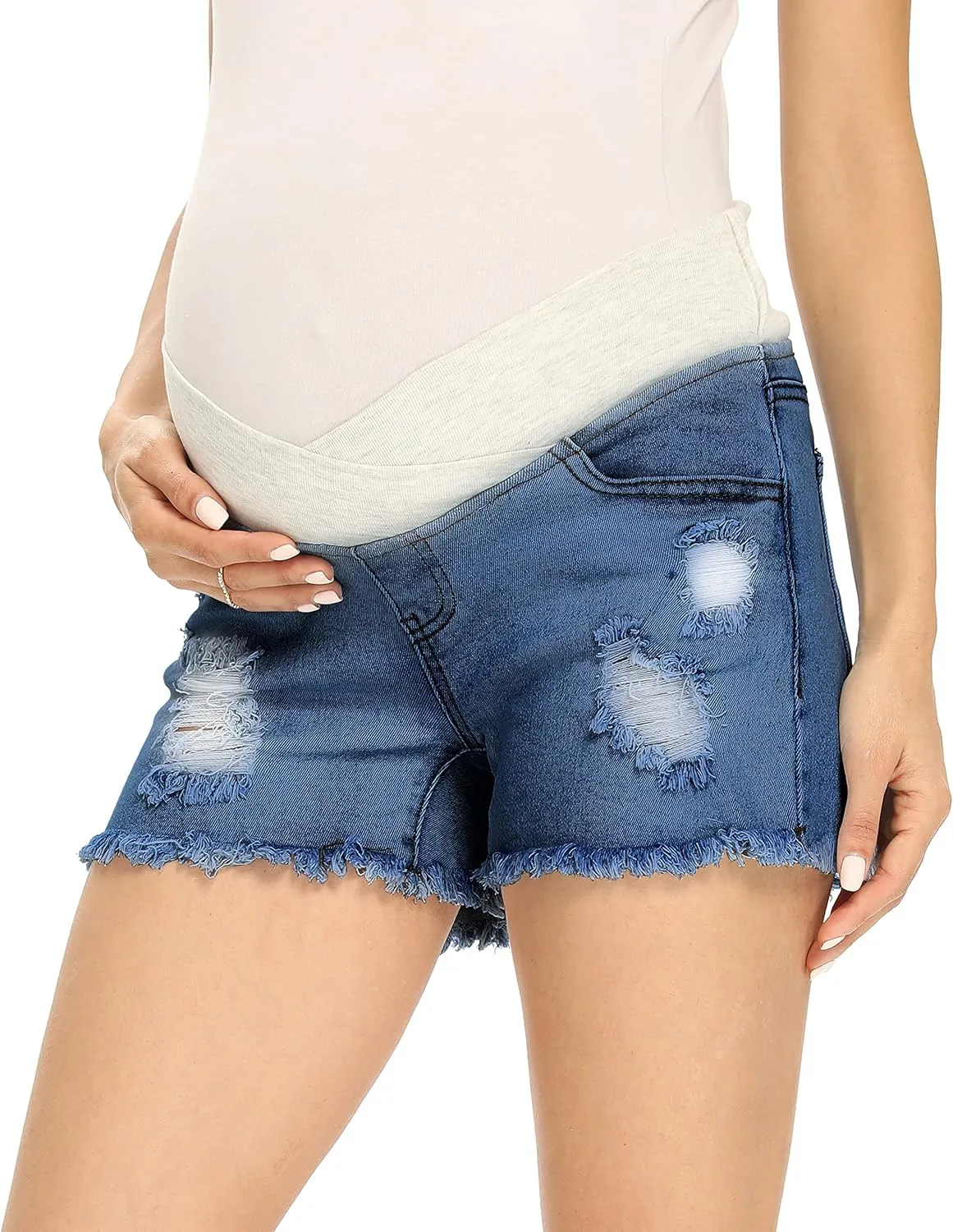 V VOCNI womens Denim Shorts