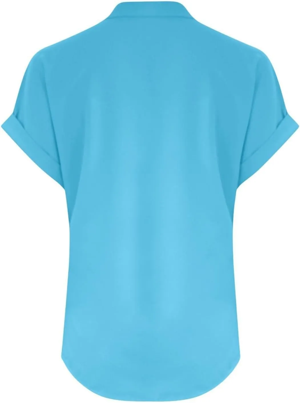 Walking Trendy Short Sleeve Top Female Plus Size Summers Solid Color T Shirt Loose