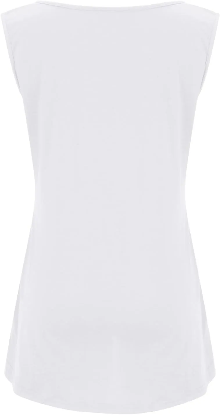 Women Plus Size Tank Tops 2025 Summer Sleeveless Top Crew Neck Casual Blouse Solid Color Oversized Shirts