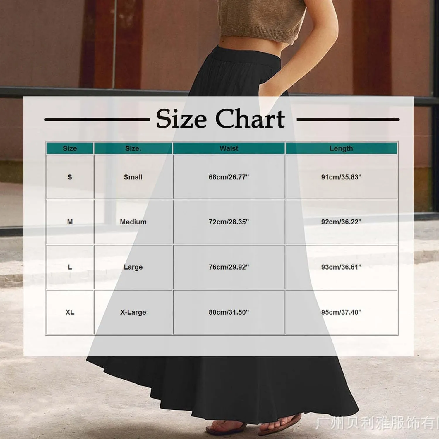 Women Summer Maxi Skirt High Waist Tiered Skirts Flowy A-Line Maxi Skirt Boho Beach Pleated Skirts Trendy Outfits