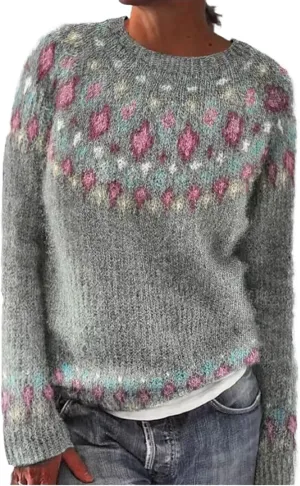 Womens Pullover Sweaters Cropped Lapel Collar V Neck Chunky Knitted Casual Slouchy Loose Jumper Tops Fashion 2024