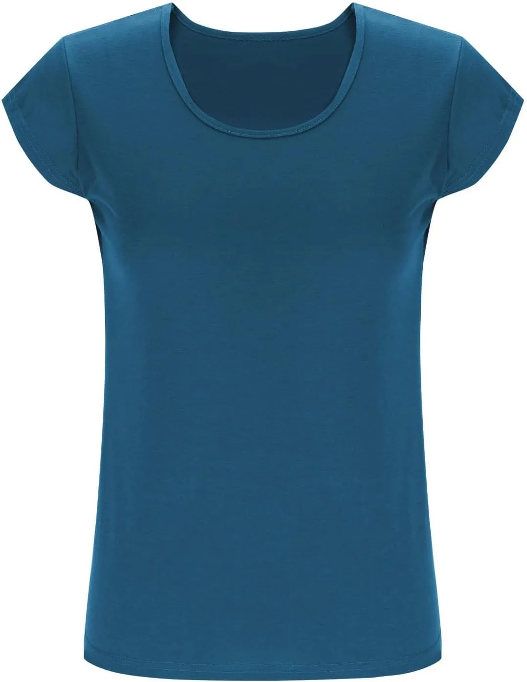 Womens Summer Tops 2025 Cap Sleeve Scoop Neck T Shirts Short Sleeve Tshirts Beach Shirts Fashion Vacation Cloth
